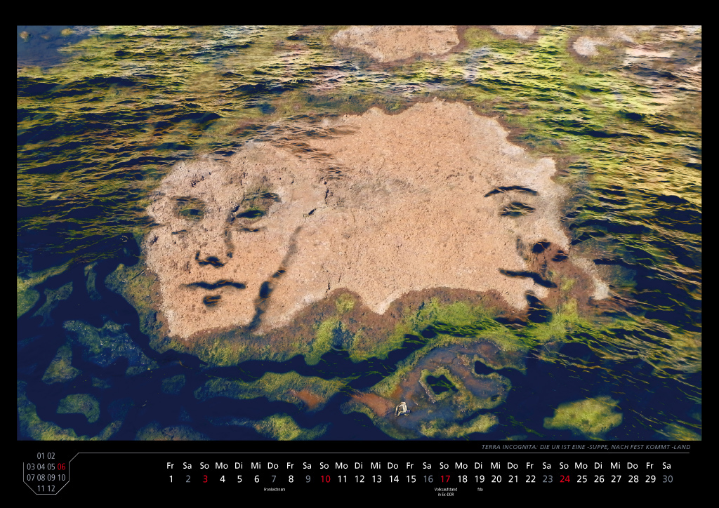 Terra incognita: Die Ur ist eine -suppe, nach fest kommt -land | The tide pool is determined by continents Terra incognita: Die Ur ist eine -suppe, nach fest kommt -land | The tide pool is determined by continents