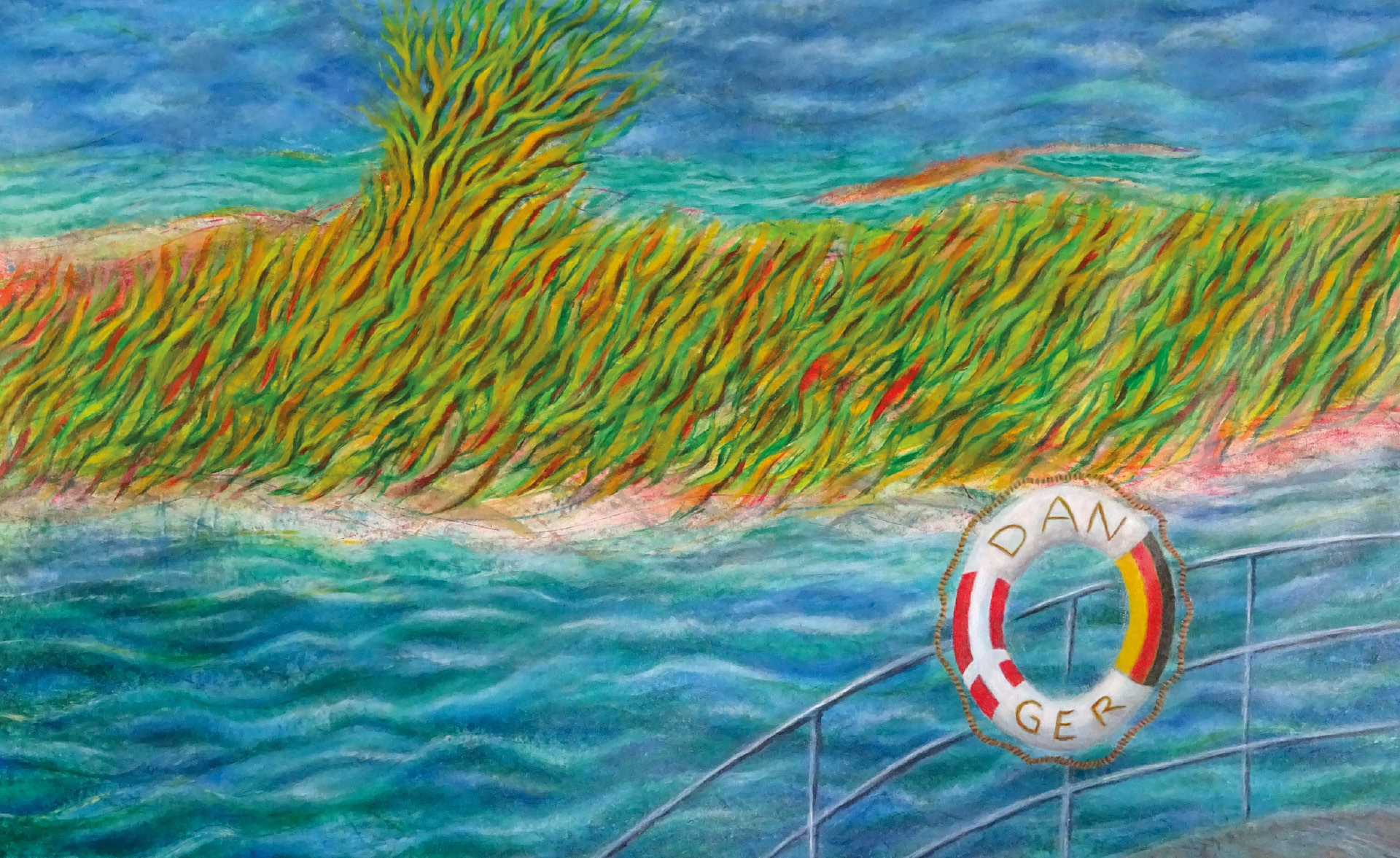 Halb Insel Halb Danger | Pen insula Pencil danger | Pen�nsula en peligro